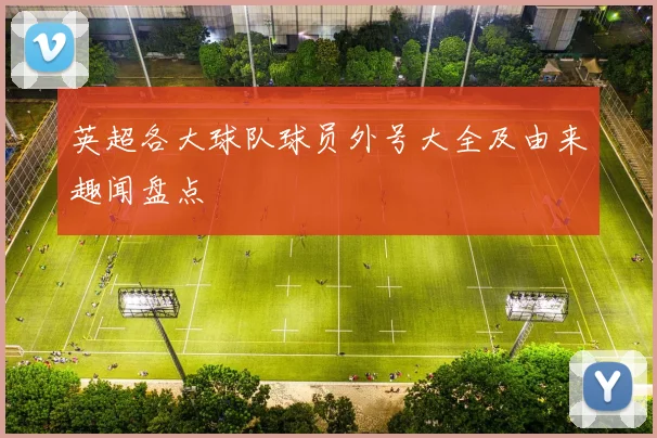 英超各大球队球员外号大全及由来趣闻盘点